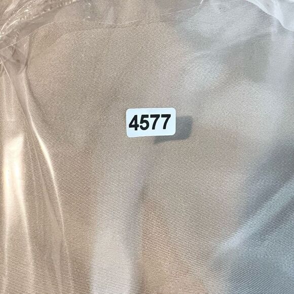 Chico's Pants The Ultimate Fit Crop Womens Medium Tan Flat Front NEW Belt Loops - Picture 12 of 12